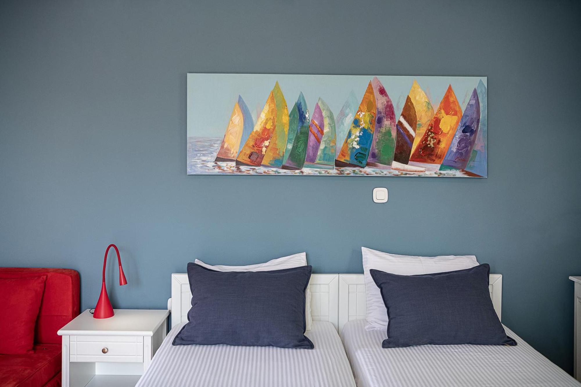 Elena Seafront Luxury Apartments Almirida Quarto foto