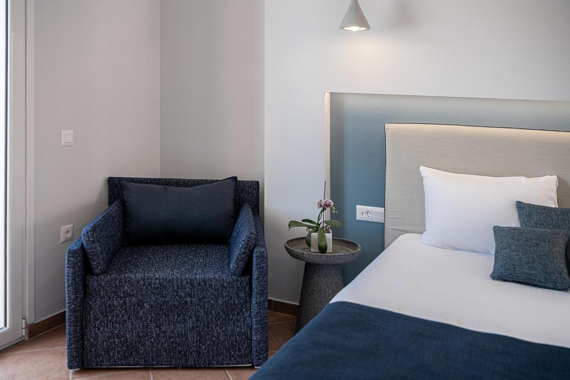 Elena Seafront Luxury Apartments Almirida Quarto foto